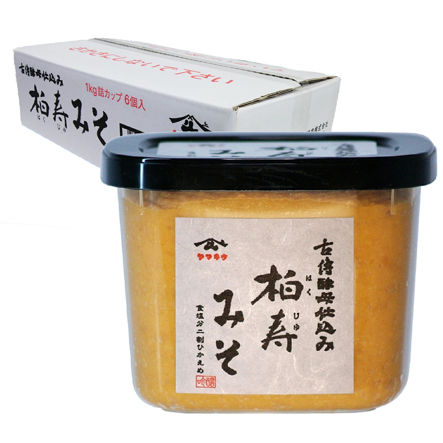 小玉醸造 ヤマキウ 柏寿みそ 1kg　秋田　味噌