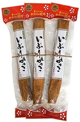 いぶりがっこ ALサイズ3本セット (薫製たくあん) 【秋田・沢庵】 桜食品 漬物 漬けもの つけもの がっこ たくあん 燻製