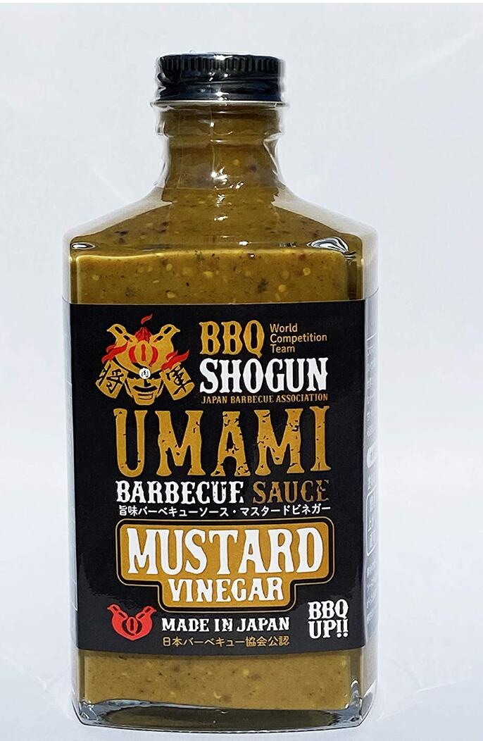 うまみ マスタード バーベキューソース UMAMI BARBECUE SAUCE MUSTARD VINEGARバーベキュー BBQ アメリカンバーベキュー 旨味 キャンプ camp ビネガー マスタード