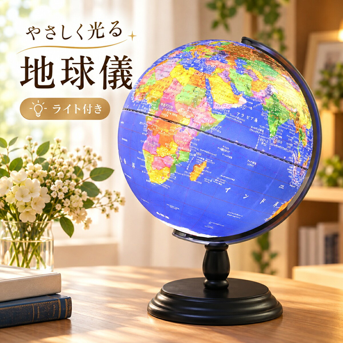 楽天市場】地球儀 25cmの通販