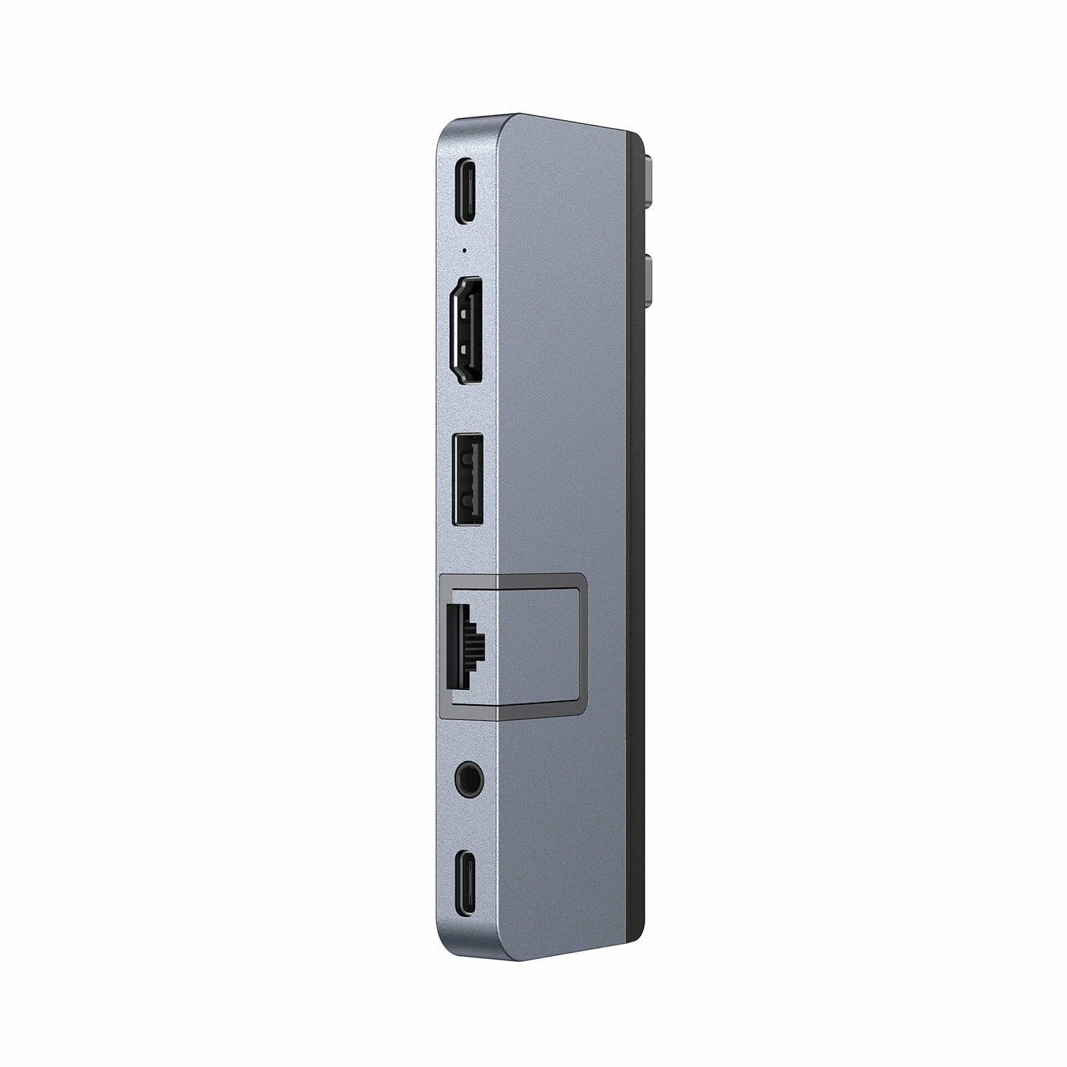 HyperDrive 7 in 2 USB-C Hub for MacBook Pro 2016-2021 silver