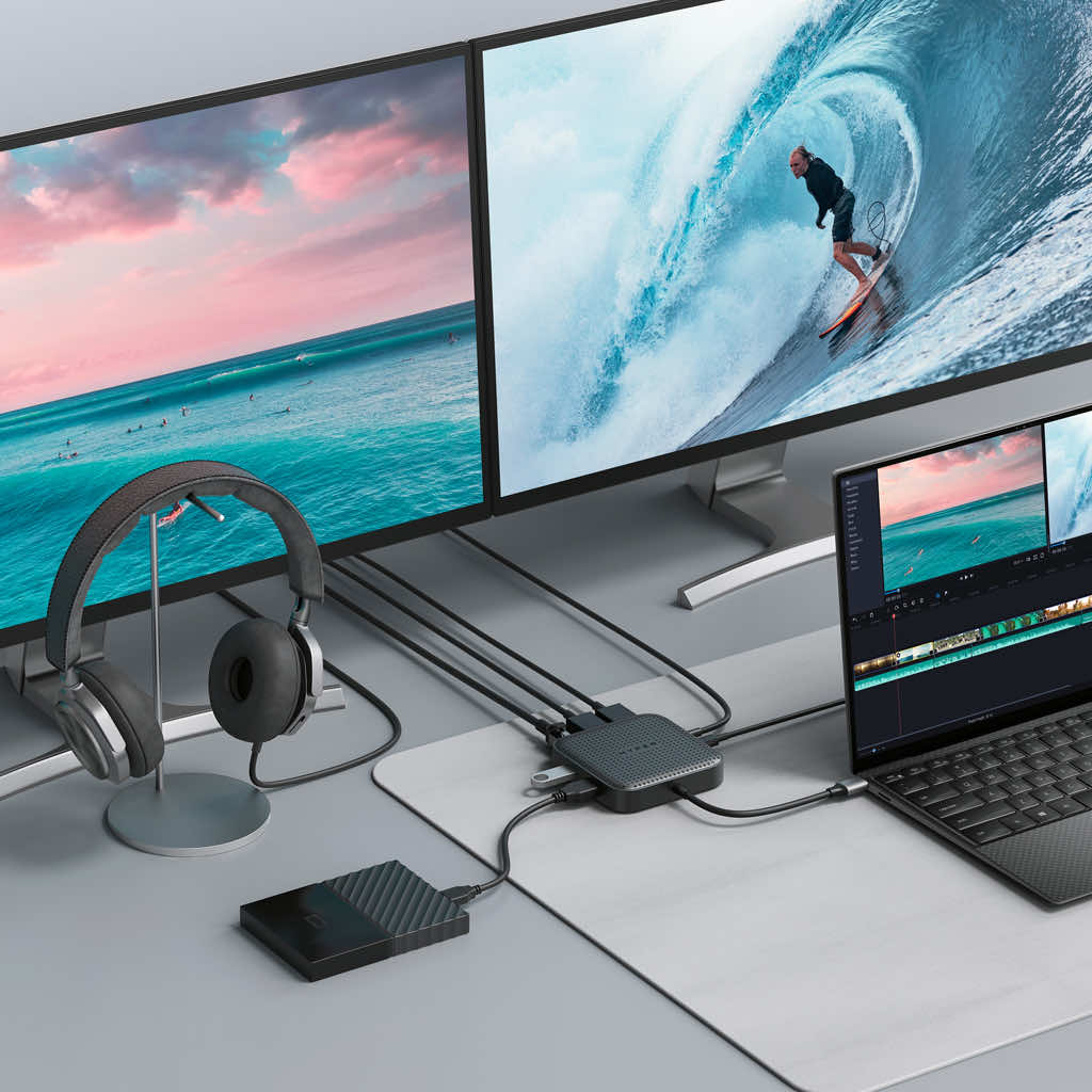 HyperDrive USB4 モバイルドック