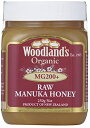 マヌカハニー オーガニック MG200+ 250グラム ウッドランド マヌカ 蜂蜜 天然蜂蜜