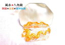 金龍神★開運招福・邪気退散・龍神ご加護・金運招福・商売繁盛★出世・金運UP★ゴールド★龍神様★オルゴナイト★★風水★龍神八角鏡★ドラゴン★★パワーストーン★護符...