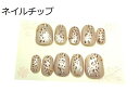 ネイルチップ★ジェル仕上げ★付け爪・つけ爪★ヒョウ柄★茶・ブラウン★かっこいい系★フリーサイズ★ネイルチップ★K