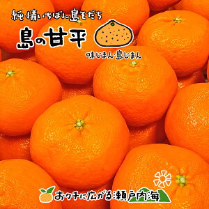 【訳あり】希望の島 甘平 サイズ込 5kg 愛媛 中島産家庭用 かんぺい みかん