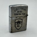 ジッポー ZIPPO ライター 1968年 中指を立てた 軍事援助司令部 ベトナムジッポー 使えます ヴェトナムジッポー【海外直輸入USED品】