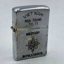 ジッポー ZIPPO ベトナムジッポー 1971年 軍事情報総局 使えます ヴェトナムジッポー【海外直輸入USED品】