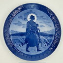 ロイヤルコペンハーゲン イヤープレート 1957年 「The Good Shepherd」 よき羊飼い【海外直輸入USED品】