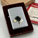 ジッポー Zippo ライター 未使用 1949年〜1951年 タウン&カントリー HORSE 馬 PAT.2032695 化粧箱 取説 【海外直輸入USED品...