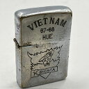 ZIPPO ジッポー ベトナム 1967年前期 特殊任務部隊 K RICSTA ビンテージ ベトナムジッポー 中古 動作確認済み
