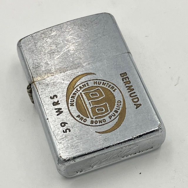 ZIPPO ビンテージ ジッポー 1958年～1960年 59 WRS BERMUDA PAT.2517191 中古 動作確認済み