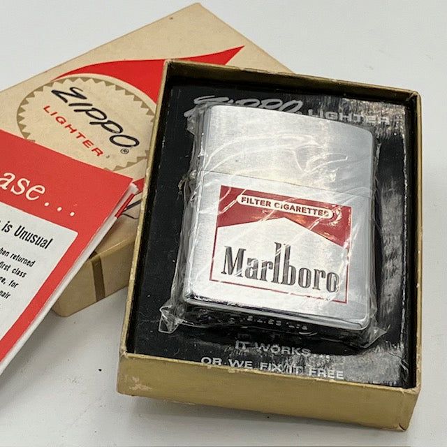 ZIPPO ビンテージ ジッポー 未使用デッドストック 1966年製 Marlboro マールボロ PAT.2517191 中古 動..