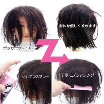 ウィッグケア スプレー 100ml ウィッグオイル ミストタイプ 静電気、絡まり対策