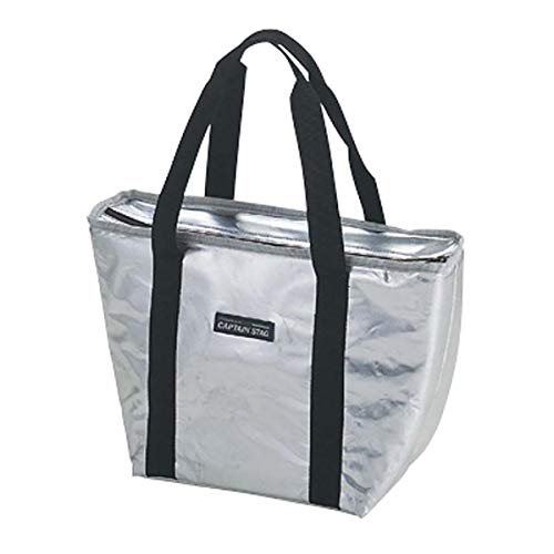 10Lシルバーシルバートートホワイト/10?/M-1857・Size:10?Style:10L・パッケージ個数:1・製品サイズ(約): 幅39×奥行16×高さ24.5cm・本体容量(約): 10L・重量(約): 0.3kg・材質: 本体:表地=アルミ蒸着シート、裏地=EVA(ホワイト)、断熱材=ポリエチレンフォーム(6mm厚)、中敷=ポリエチレン(1.5mm厚)・原産国: 中国キャプテンスタッグ 保冷バッグ トート型 【容量4L/10L】 デリス 10L シルバー M-1857