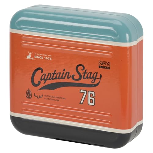 キャプテンスタッグ(CAPTAIN STAG) 蚊取線香入れ 蚊取線香スタンドケース オールドオレンジ/76 UM-1657