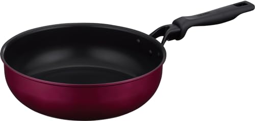 樂天商城 - サーモス デュラブルシリーズ 炒め鍋 26cm レッド ガス火・IH対応 焦げつきにくい 耐久性コーティング PFOA PFOS不使用 握りやす