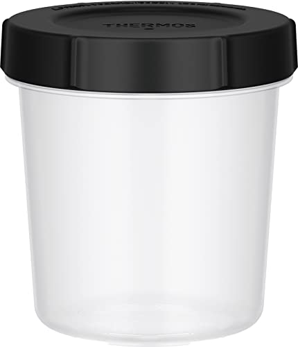 サーモス 保存容器 Myフードコンテナー 丸型 700ml ブラック KC-RA700 BK