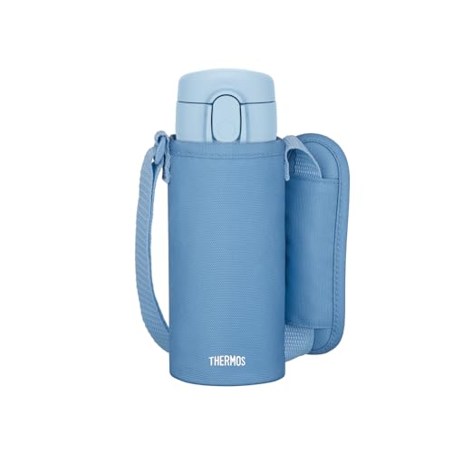 Rakuten - サーモス 水筒 真空断熱ストローボトル 410ml アッシュブルー 子供用 通園通学 保冷専用 FJV-400F ASB