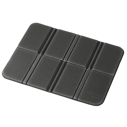 【.co.jp 限定】 キャプテンスタッグ(CAPTAIN STAG) サウナマット レジャーシート ザブトン マット XPE 折り畳み ブラッ