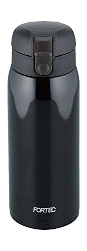 和平フレイズ 水筒 マグボトル 600ml ブラック ワンタッチ栓 真空断熱ボトル マイボトル 保温 保冷 RH-1273(3)