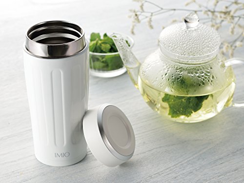 和平フレイズ 水筒 タンブラー 360ml ホワイト 真空断熱ボトル 保温 保冷 マイボトル 大人 蓋付き IM-0001 kichibei0318-10059174 kichibei サンプル画像2