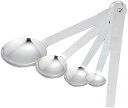 和平フレイズ 調理器具 ステンレス計量スプーン ジー・クック 4本組 1ml 2.5ml 5ml 15ml 食洗器対応 日本製 GC-216