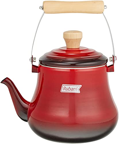 和平フレイズやかんケトル赤ホーロー...