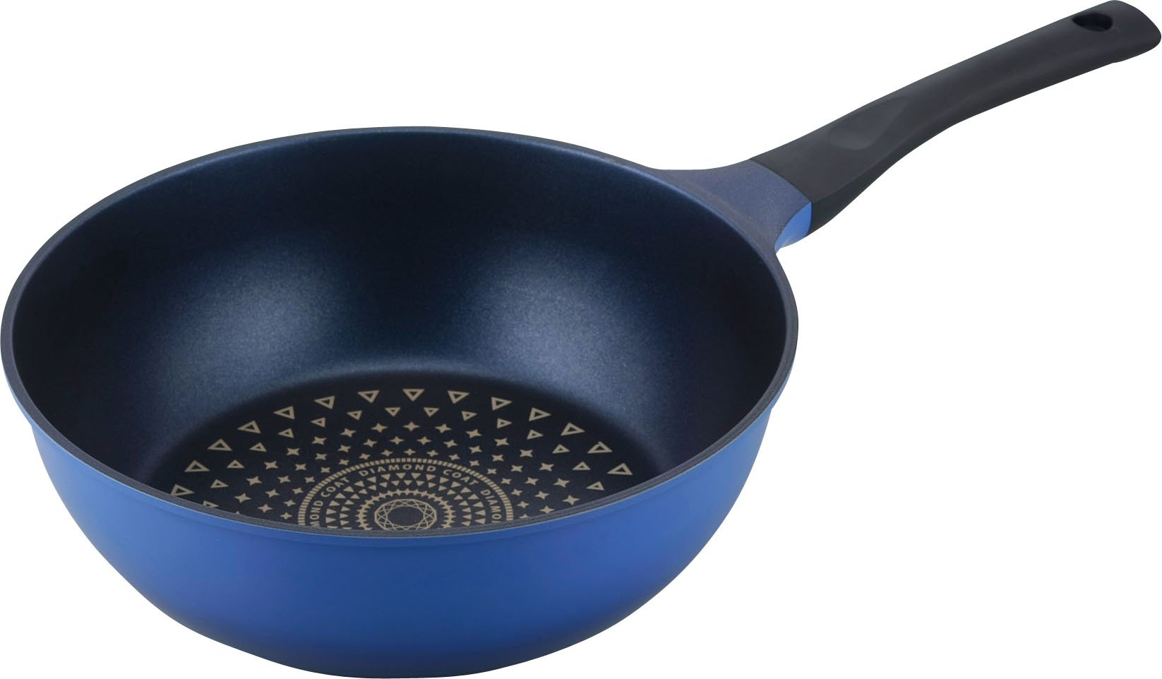 和平フレイズ 炒め鍋 野菜炒め 深型フライパン カルキャス 28cm IH対応 軽量タイプ ダイヤモンドコート KR-7877