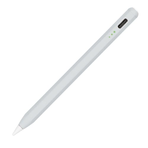 Digio2 iPad専用 充電式タッチペン ショートタイプ アップルペンシル Apple Pencil グレー Z0254