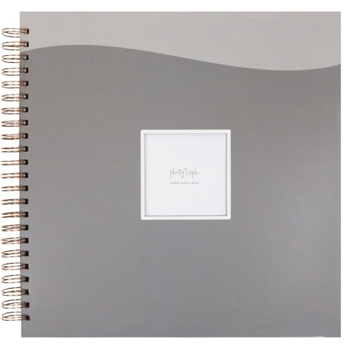 【ネット限定】ナカバヤシ 窓抜き リング式ポケットアルバム(L判写真252枚)/WORA-L-252/グレー