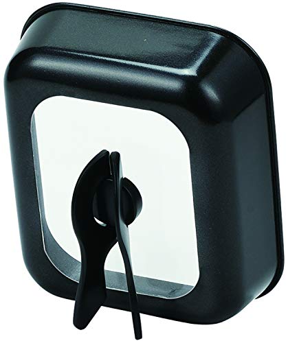 パール金属 ハンディ シリコーン加工 窓付 スタンドプレートカバー 角型 22×18.5cm HB-5415