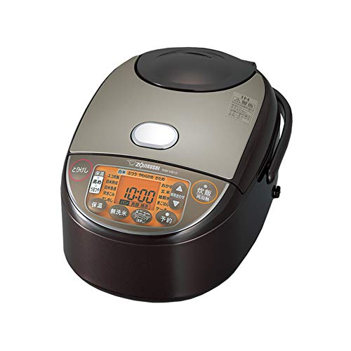 象印 炊飯器 5.5合 IH式 極め炊き ブラウン NW-VB10-TA 楽天市場】nw-vb10-ta 象印 ih炊飯ジャー（5.5合炊き） ブラウン