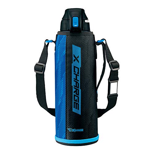 Rakuten - 象印マホービン(ZOJIRUSHI) 象印水筒 直飲み スポーツタイプ ステンレスクールボトル 1.5L ブルーストライプ SD-FB15-AJ