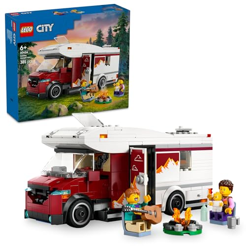 Blocks - レゴ(LEGO) シティ キャンピングカー ホリデー おもちゃ 玩具 誕生日 プレゼント ブロック 知育男の子 女の子 子供 6歳 7歳 8歳