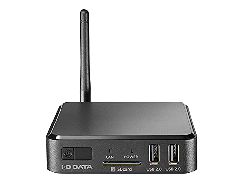 I-O DATA Android OS搭載STB サイネージ 4K出力 HDMI×1 USB2.0×2 SDXCカードスロット×1 LAN端子×