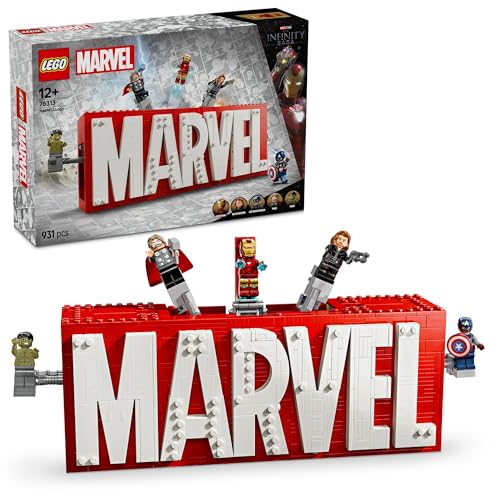 レゴ(LEGO) マーベル マーベル ロゴ＆ミニフィギュア おもちゃ 玩具 誕生日 プレゼント ブロック 男の子 女の子 子供 12歳 13歳
