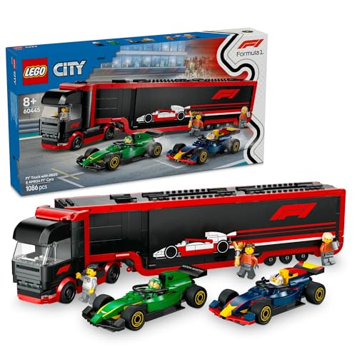 樂天商城 - レゴ(LEGO) シティ F1(R) RB20 & AMR24 レースカーとF1(R)トラック おもちゃ 玩具 誕生日 プレゼント ブロック 男