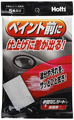 樂天商城 - ホルツ 補修用品 便利グッズ 手間なしシート 脱脂用 5枚入り Holts MH993