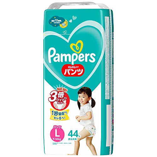 Amazon | 【パンツ Lサイズ】パンパース オムツ さらさらケア (9
