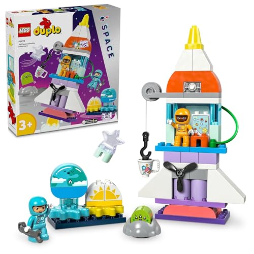 楽天kichibeiレゴ（LEGO） デュプロ デュプロのまち 3in1スペースシャトル おもちゃ 玩具 プレゼント ブロック 幼児 赤ちゃん男の子 女の子 子供
