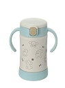 リッチェル トライ 保冷ストローマグSD ライトブルー 1個 300ml 7カ月