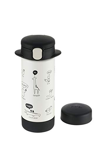 リッチェル 2WAYステンレススリムマグ 240 ブラック 1個 240ml 7カ月