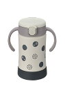 リッチェル トライ 保冷ストローマグSD ライトグレー 1個 300ml 7カ月
