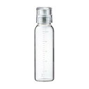 HARIO(ハリオ) ドレッシングボトルスリム 250ml 熱湯使用可能 ペールグレー DBSN-250-PGR