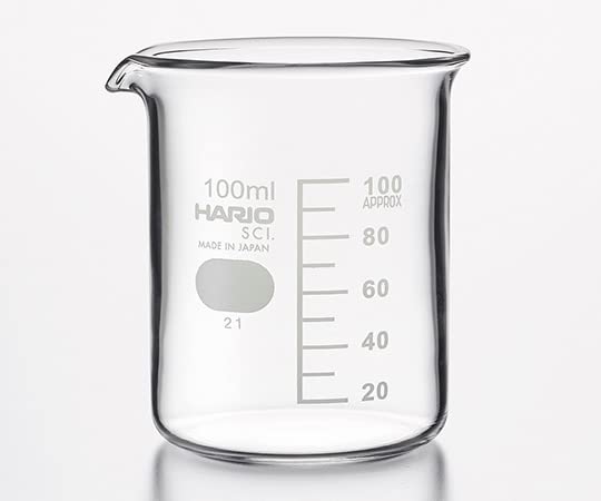 HARIO ビーカー 100mL 36個入 B-100 SCI