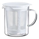 HARIO(ハリオ) だしポット 実用容量 600ml 出汁 手作り ホワイト 日本製 プレゼント ギフト 贈り物 DP-600-W