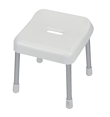 Step - パール金属 バススツール 28cm ホワイト 日本製 スタイルピュア HB-5931