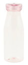 パール金属 水筒 ボトル 550ml クリアピンク プラスチック製 アクアボトル クリアアシスト HB-3725(3)