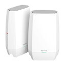 バッファロー WiFi ルーター 無線 LAN Wi-Fi 6E 11ax 6GHz AXE5400 メッシュ 2個セット トライバンド 6ス